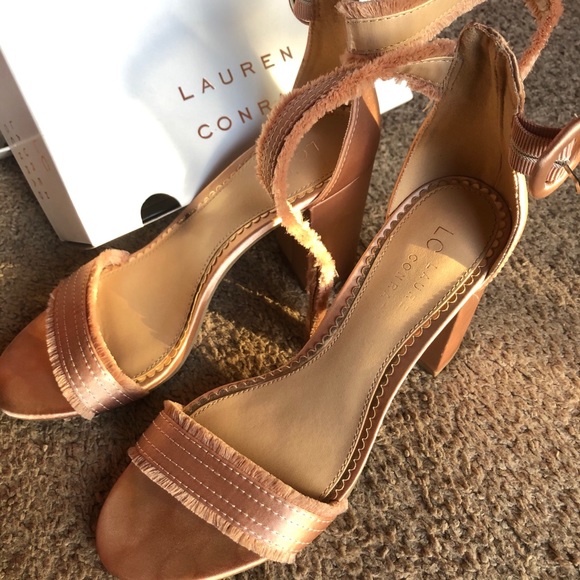 Blush Lauren Conrad high heel sandals 👡 - Picture 2 of 10
